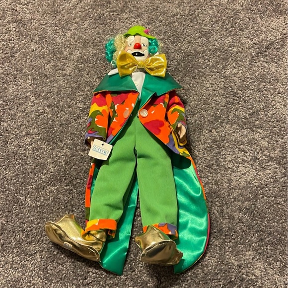 Vintage Schmid Wind Up Clown - Picture 1 of 7